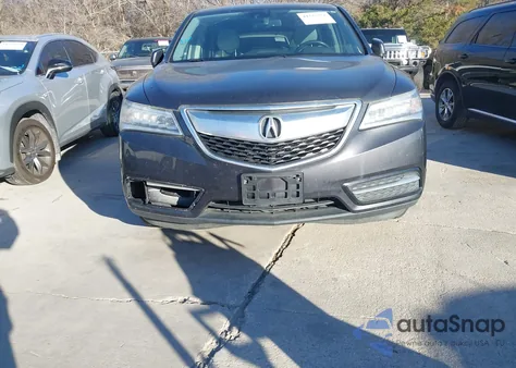 2014 Acura Mdx Technology Package из США, поврежденный, VIN 5FRYD4H40EB007060